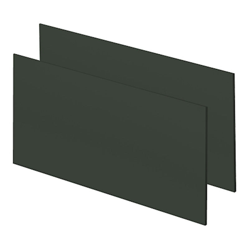 Vidrios Soldador Rectangulares Negros (10 Unidades)