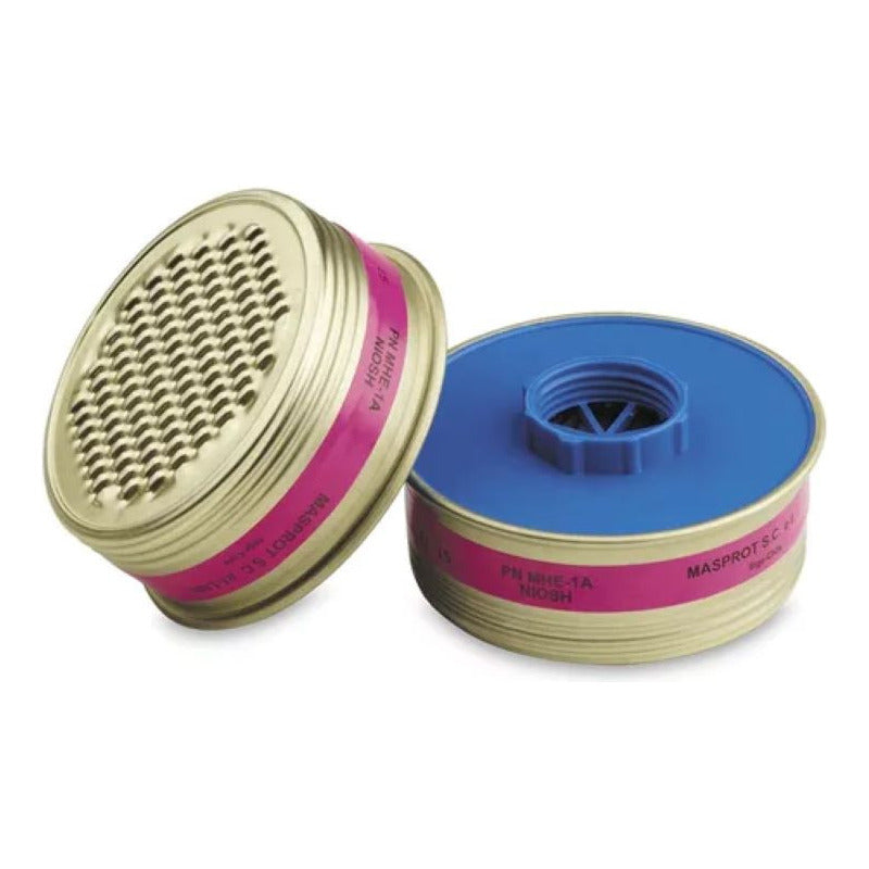 Respirador Masprot P100 Con Filtros Para Polvo Y Particulas