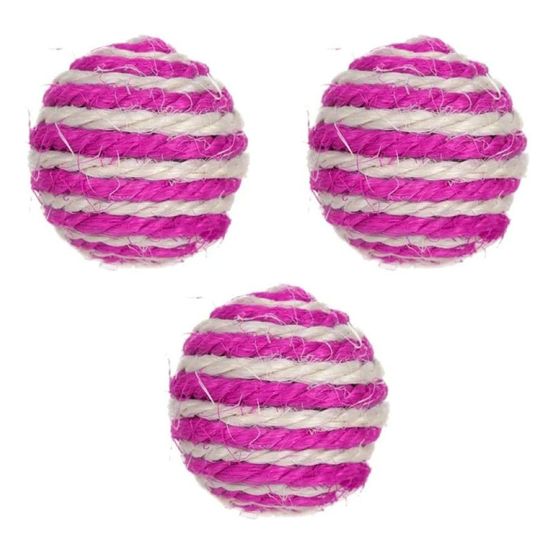 Pelota Para Rascar Gatos, Juguete Ecológico
