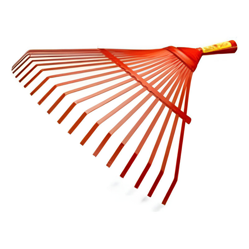 Escoba Cesped Fija Mango De Plano