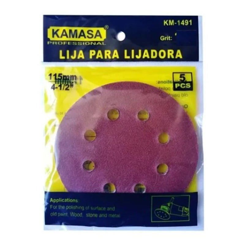 Disco De Lija Con Velcro Grit 100