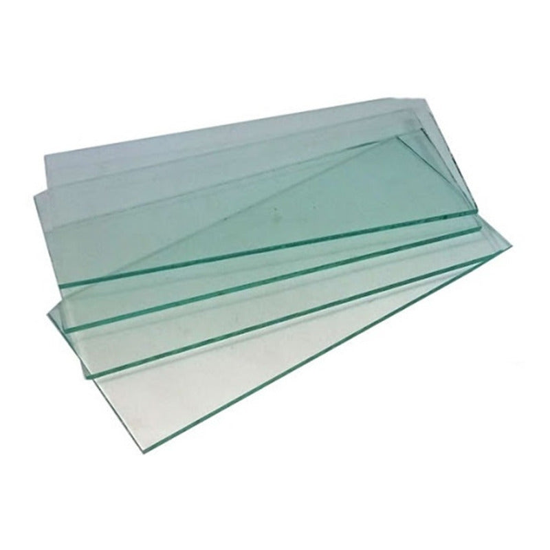 Vidrios Rectangulares Blancos (10 Unidades)