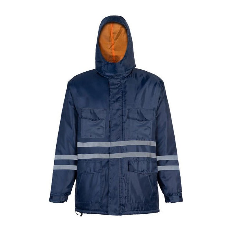 Parka Termica Azul 100% Impermeable