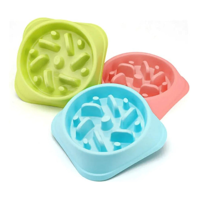 Plato Para Perros Y Gatos Anti-ansiedad.