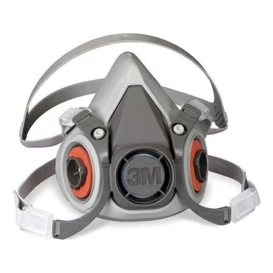 Respirador Medio Rostro 3m Modelo 6200. Con Filtros 6001