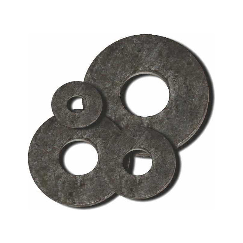 Golillas Planas Corriente Negras 3/8. 1 Kg.