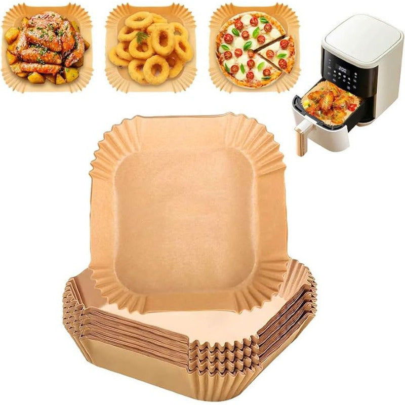 Forro Desechable Air Fryer, Antiadherentes Medida 200mmx45mm