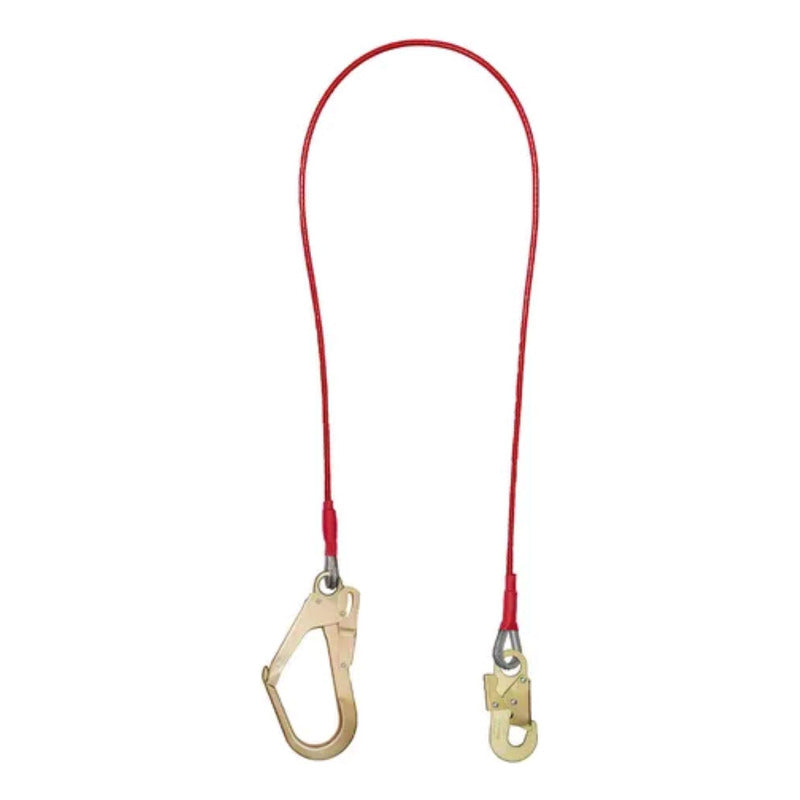 Arnés Completo Color Rosa + Cabo De Vida Acero Escala