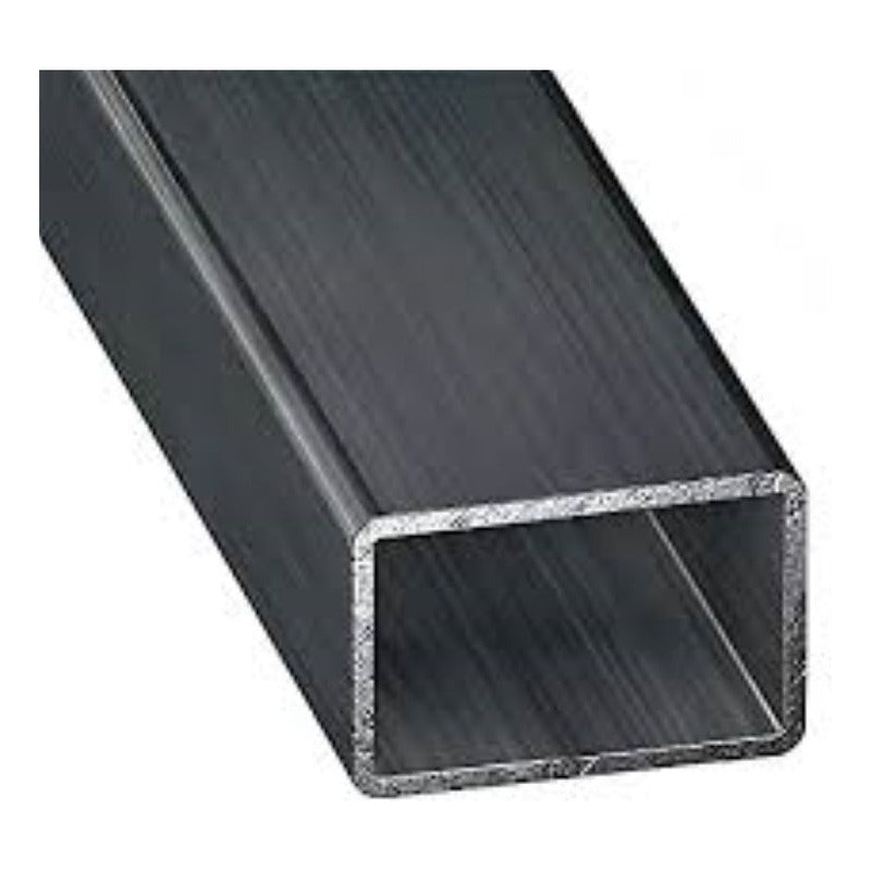 Perfil Rectangular Acero Negro 80x40x3mm