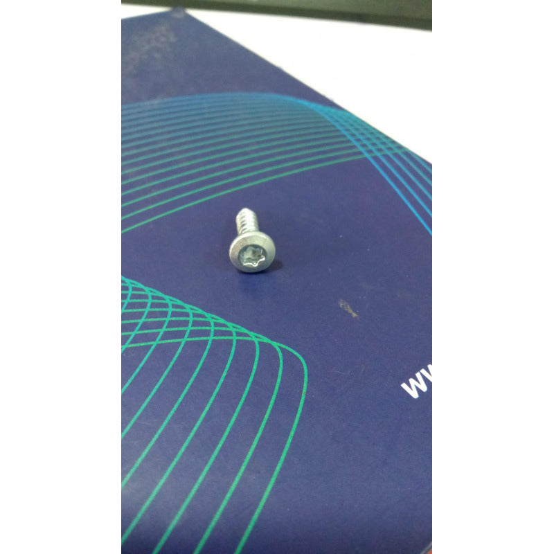 Tornillo Zincado Cabeza Torx T-15 10-18x5/8. (100 Und)