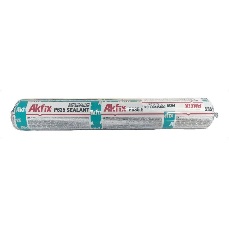 Sellador Poliuretano Blanco Akfix 600ml Para Construcción Exterior E Interior