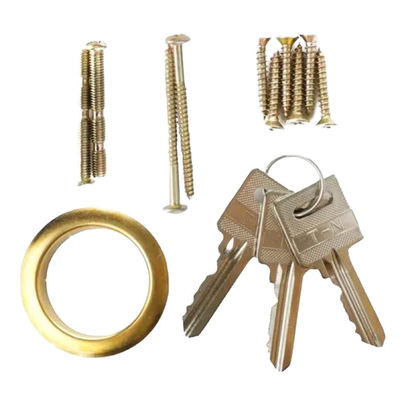 Cerradura Sobreponer Cilindro 4cm Seguridad Hogar