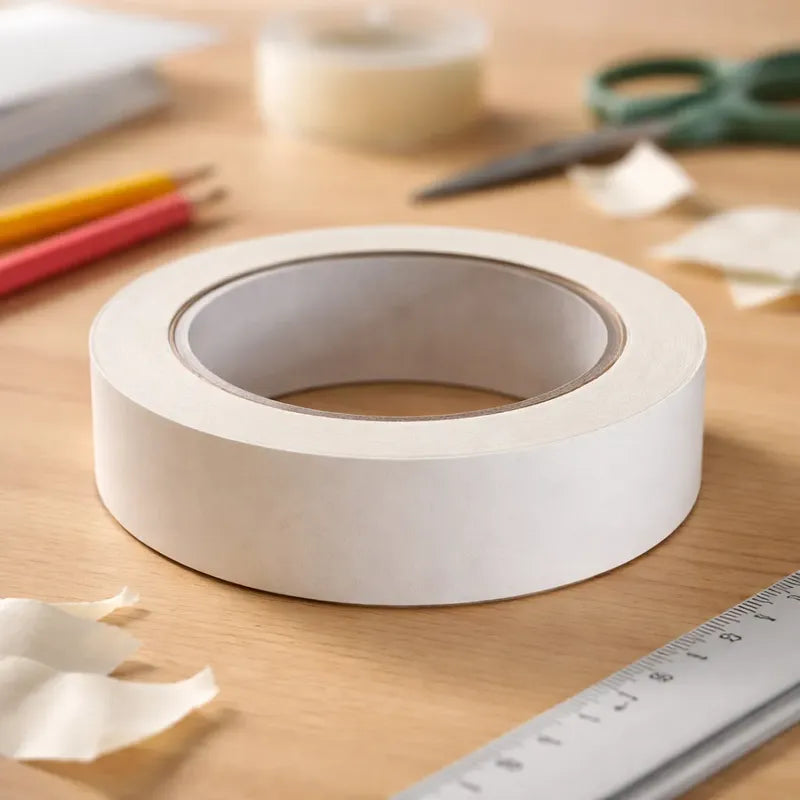 Cinta Masking Tape 18 Mts X 40mm Oferta 2 X1 Beige