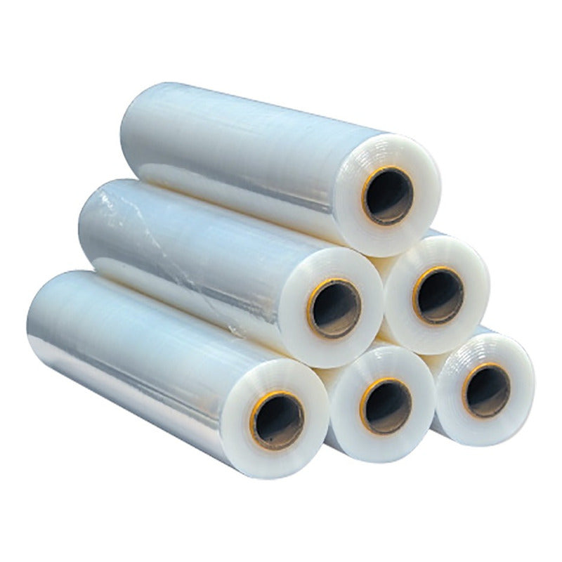 6 Und Film Transparente De Embalaje Rollo 300 Mt Strech