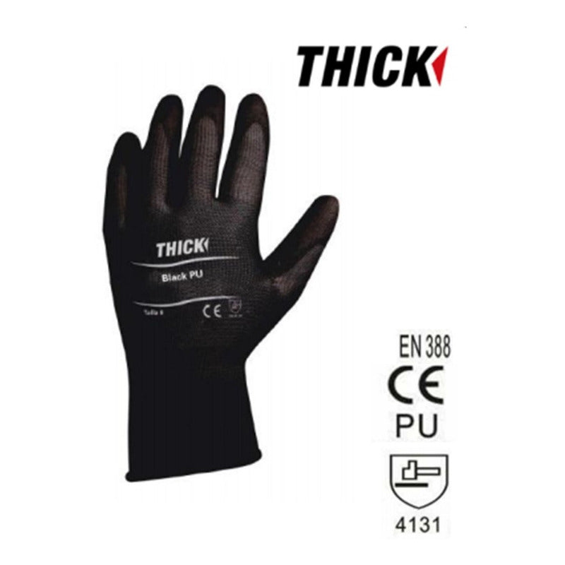 Guantes Palma Pu 36 Pares