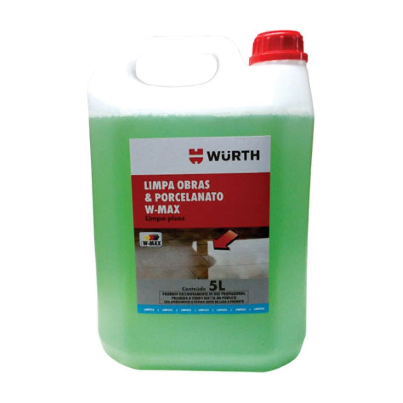 Limpia Obras Y Porcelanato Wurth W-max