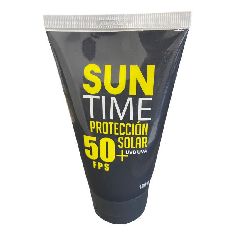 Bloqueador Solar Suntime 50+ Fps 120 G
