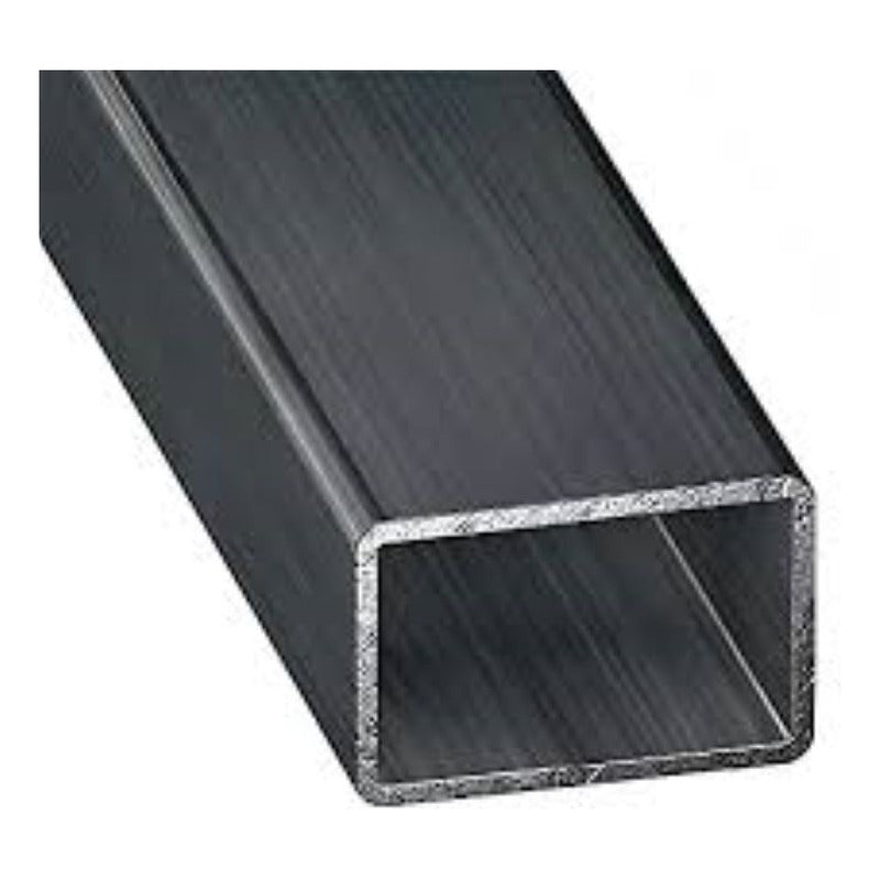 Perfil Rectangular Acero Negro 80x40x3mm