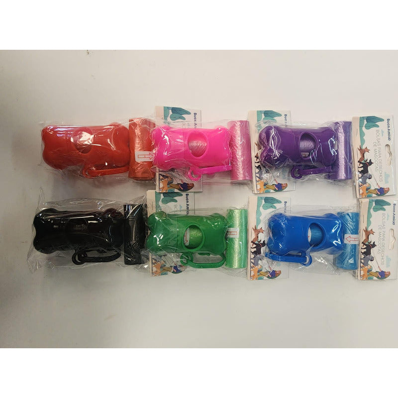 Dispensador De Bolsas Para Desechos De Perros Tipo Hueso