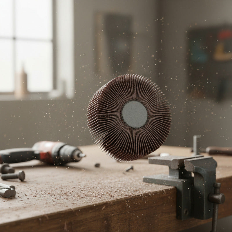 Rueda Traslapada 50x20x6mm Grano 120