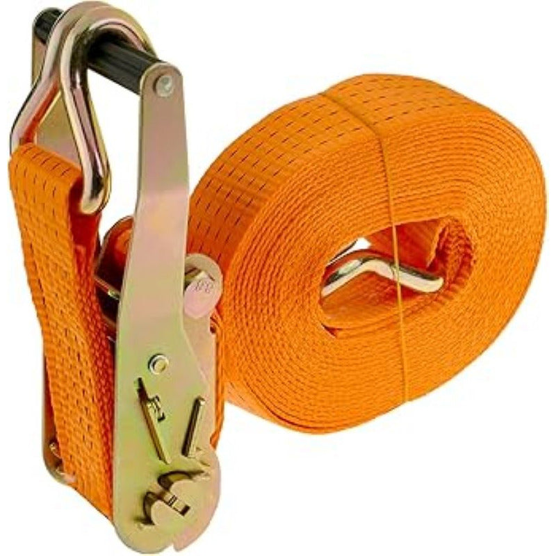 Eslinga Cinta Amarre Con Ratchet 1.5 Pulgada X 4 M Toolmak