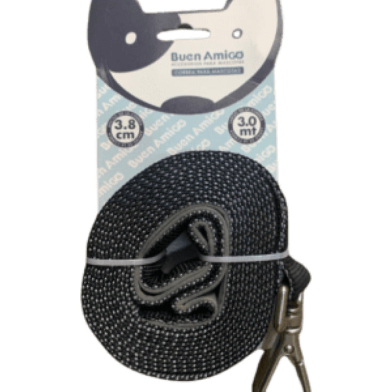 Correa Para Mascota Resistente Para Perros 3 Metros X 3,8cm