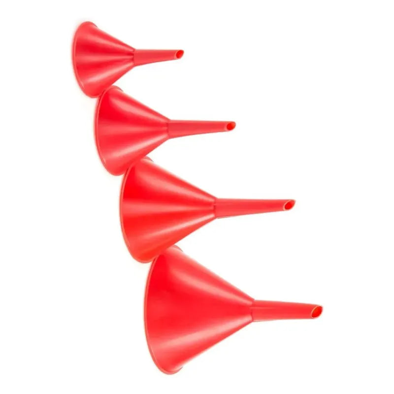 Juego De Embudo De 4 Piezas Oferta 2x1 Rojo
