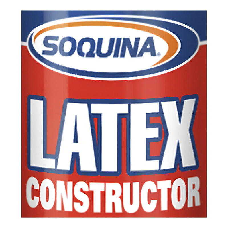 Pintura Latex Soquina Constructor Galon Antihongos Color Blanco