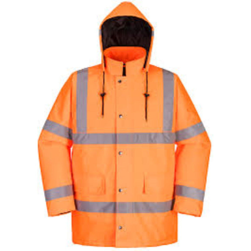 Parka Térmica De Alta Visibilidad Impermeable