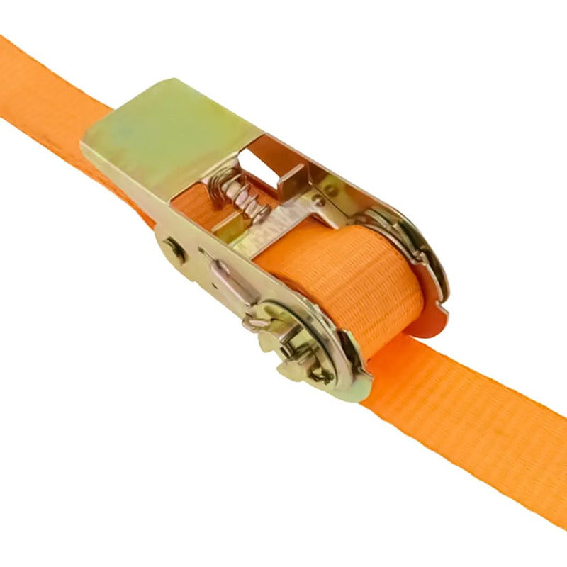 Eslinga Cinta Amarre Con Ratchet 1.5 Pulgada X 4 M Toolmak