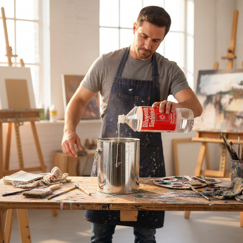 Diluyente Sintetico Bot. 1lt Nu.1263 Clase 3