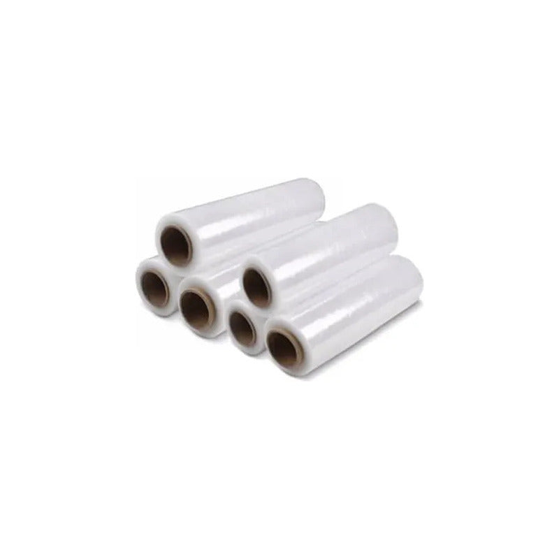 6 Und Film Transparente De Embalaje Rollo 300 Mt Strech
