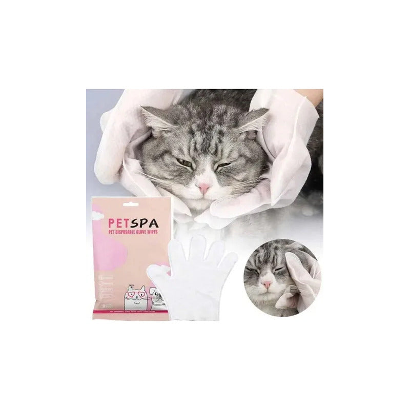 Guantes Desechables De 6 Piezas Para Mascotas Gato Perro