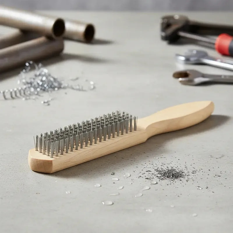 Escobilla Metal/madera 6 Filas Oferta 2x1