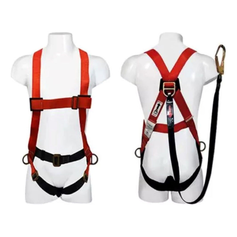 Arnes De Seguridad 3 Argollas Estandar Ajustable Talla Xxl