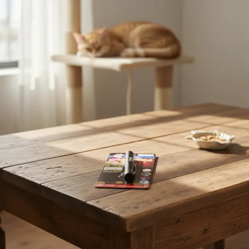 Laser Juguete Gato Interactivo Puntero Para Mascotas Negro