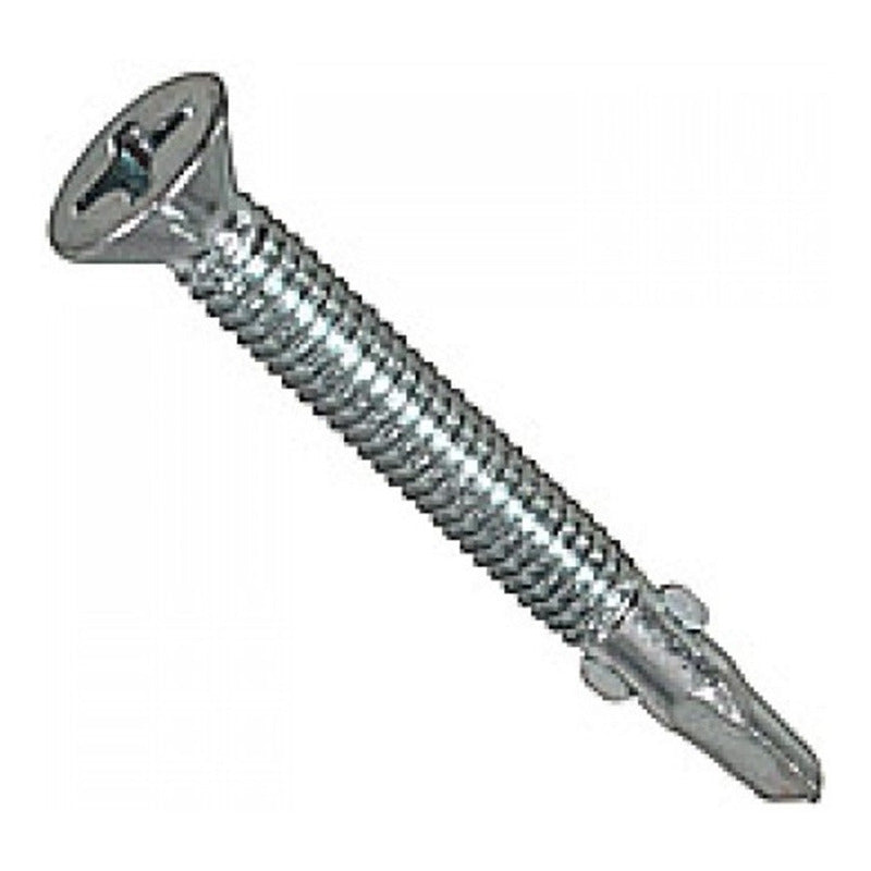 Tornillo Winger Zincado Con Alas 12-24 X 2