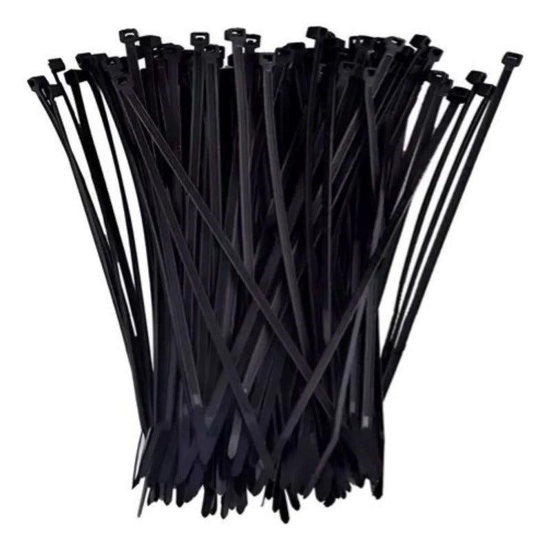 Amarra Cable Negro 2.5x160mm Paq 100 Un. Oferta 2x1 Negro