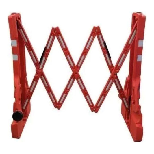 Barrera Extensible 2.5mts Rojo Y Blanco
