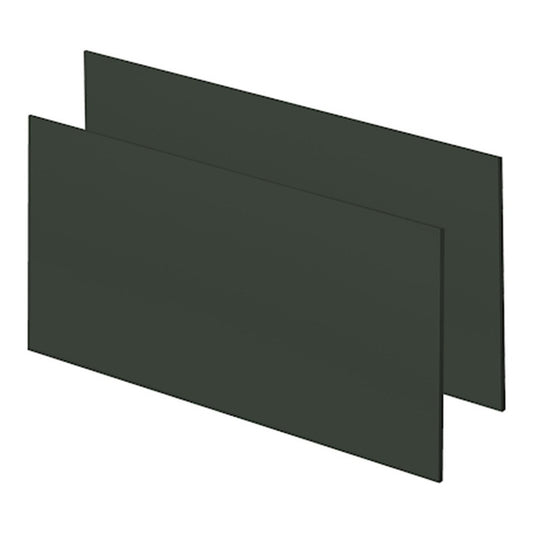 Vidrios Soldador Rectangulares Negros (10 Unidades)