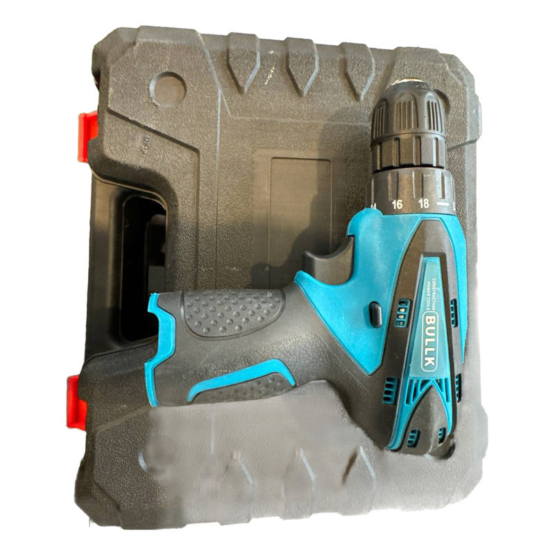 Kit Taladro Inalámbrico Bullk 12v Con Accesorios