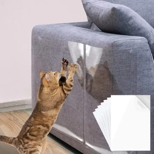 Pack 10u Protector Transparente Para Sofa Antiarañazos Gatos Transparente Liso