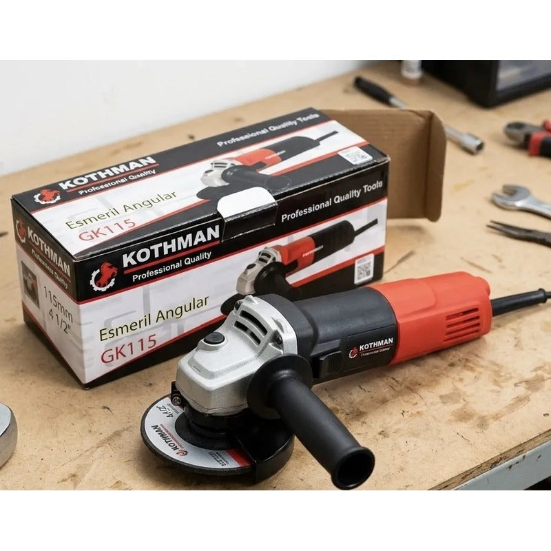 Esmeril Angular Kothman Gk 115 Negro 50