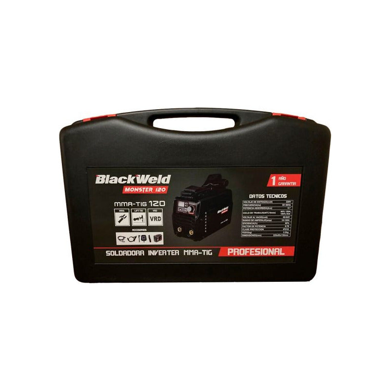 Soldadora Inverter Mma/tig Blackweld Monster 120amp/220volt