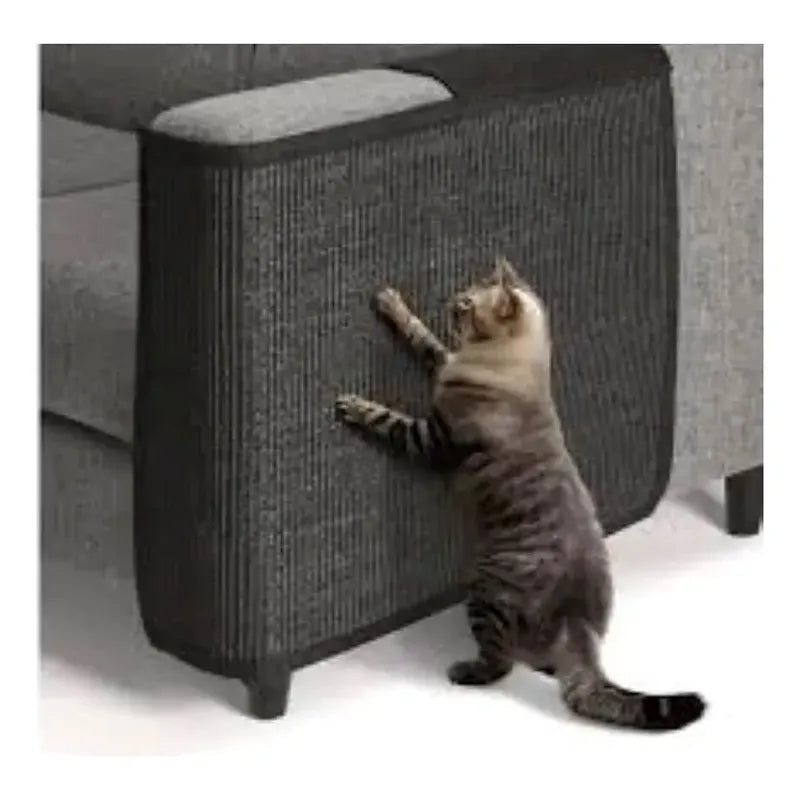 Protector De Sofá Adhesivo Rascador Gatos 30 X100 Oferta 2x1 Gris Oscuro