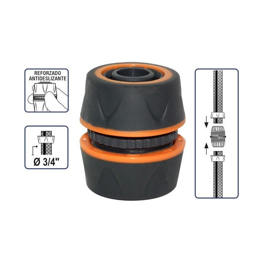 Reparador Unión De Manguera 3/4 Premium
