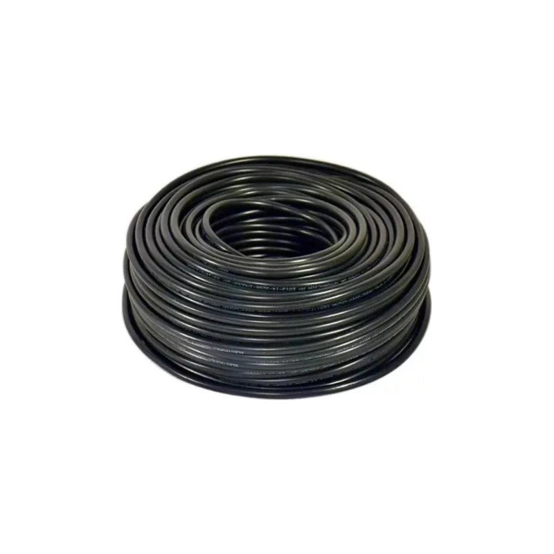 Cordon Electrico Svt 2x0,75mm (certificado)  Negro - 100 Mts