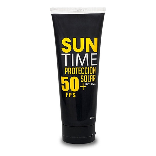 Bloqueador Solar Suntime 200ml Factor 50+ Con Dispensador