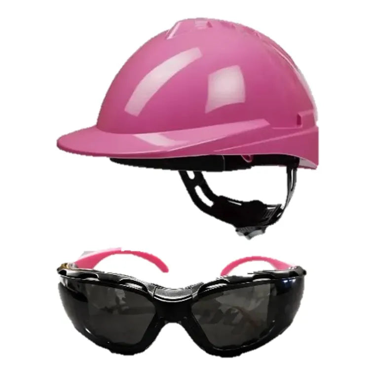 Casco De Seguridad Rosado Libus Y B Foam Rosa Getpro Rosa