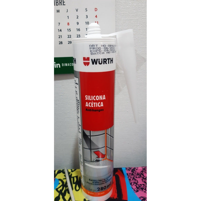 Silicona Gris Baño Cocina 280ml C/fungicida